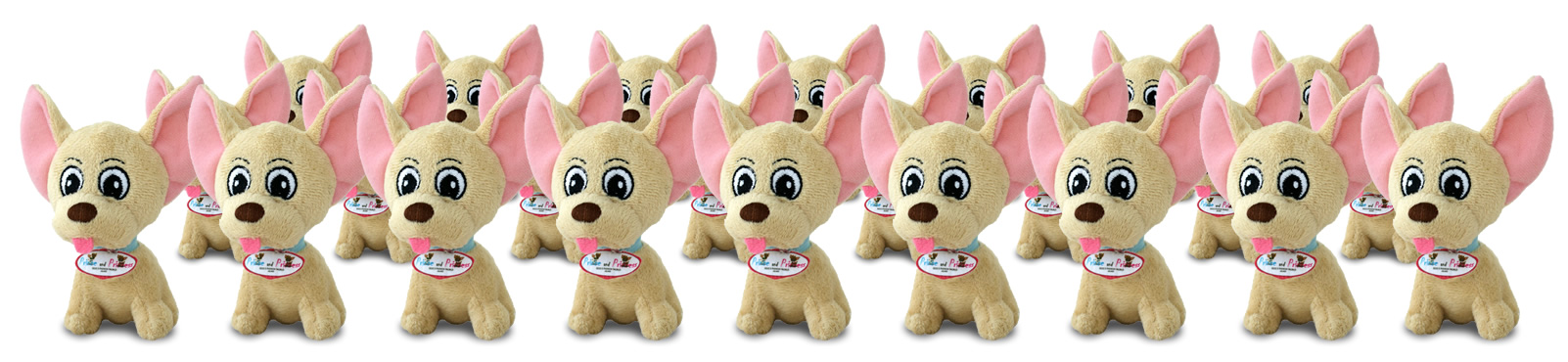 Serie di peluche personalizzati